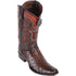 Bota Piel Avestruz Horma Europea LAB-7603 - Los Altos Boots