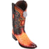 Bota Piel Avestruz Horma Europea LAB-7603 - Los Altos Boots