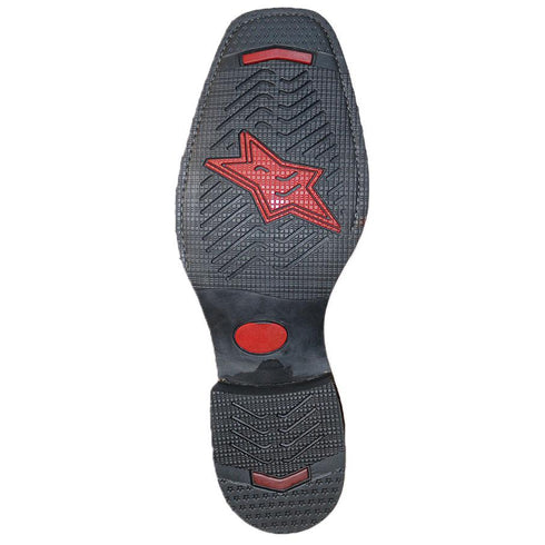 Botas de Cuero Horma Rodeo con Suela de Hule LAB-811C2705