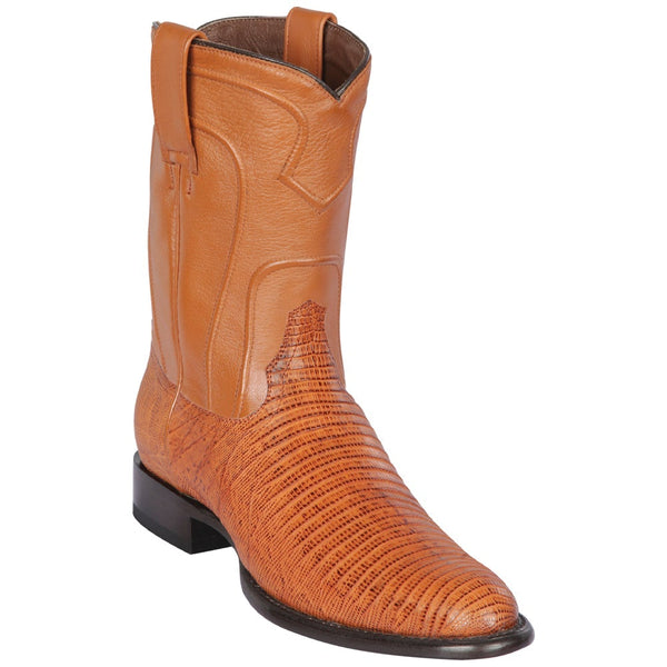 Botas de Armadillo Lizard (Teju) Original Horma Roper LAB-690751 - Los Altos Boots