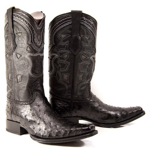 Botas de Avestruz Original Horma Europea LAB-760305