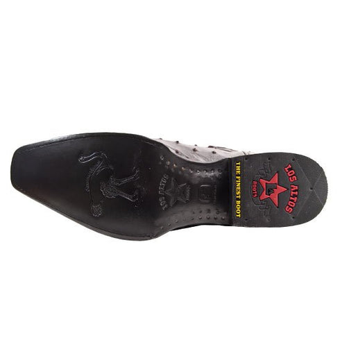 Botas de Avestruz Original Horma Europea LAB-760318