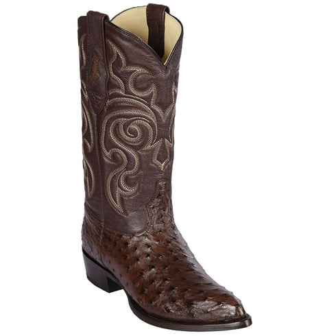 Botas de Avestruz Original Horma Puntal - B - Los Altos Boots