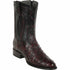 Botas de Avestruz Original Horma Roper con Zipper - Los Altos Boots