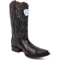 Botas de Avestruz Pata Original Punta Recortada WW-2940505
