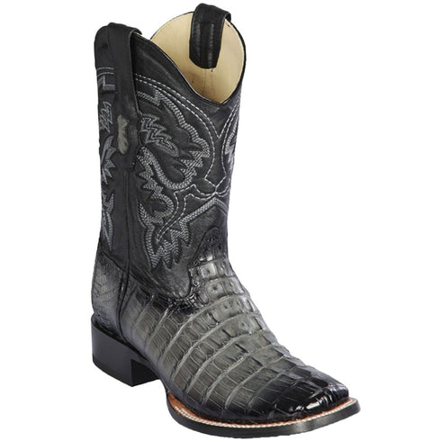 Botas de Cocodrilo Caiman Cola Horma Amplia - Los Altos Boots