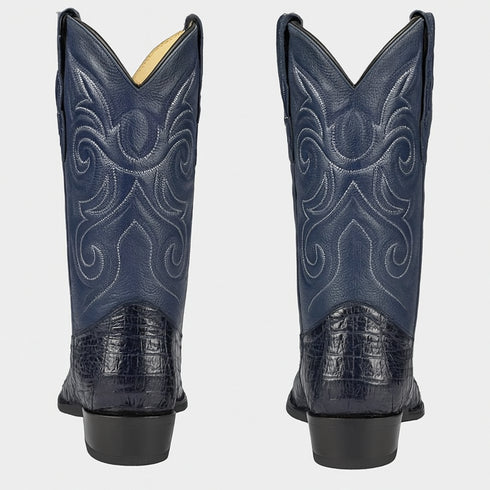 Botas de Cocodrilo Caiman Cola Horma Puntal -C