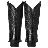 Botas de Cocodrilo Caiman Cola Horma Puntal -C