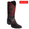 Botas de Cocodrilo Caiman con Venado Horma Europea LAB-76F0118