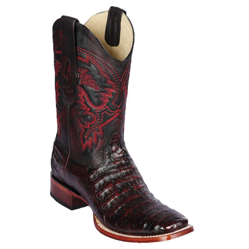 Botas de Cocodrilo Caiman Panza Horma Amplia - Los Altos Boots