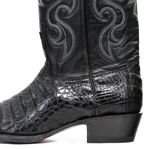 Botas de Cocodrilo Caiman Panza Punta Recortada LAB-948205