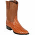 Botas de Cocodrilo Caiman Panza Roper Color Cognac LAB-698203 - Los Altos Boots