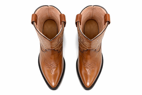 Botas de Cuero Camaleon en Horma Puntal BUF-BB1101