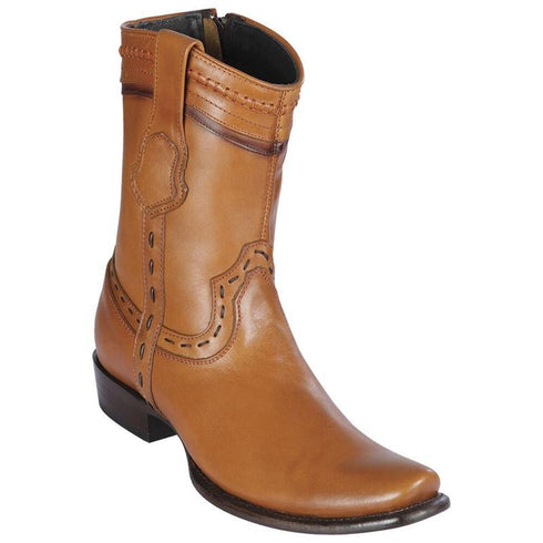 Botas de Cuero Pull Up Corta Horma Dubai LAB-479B3851