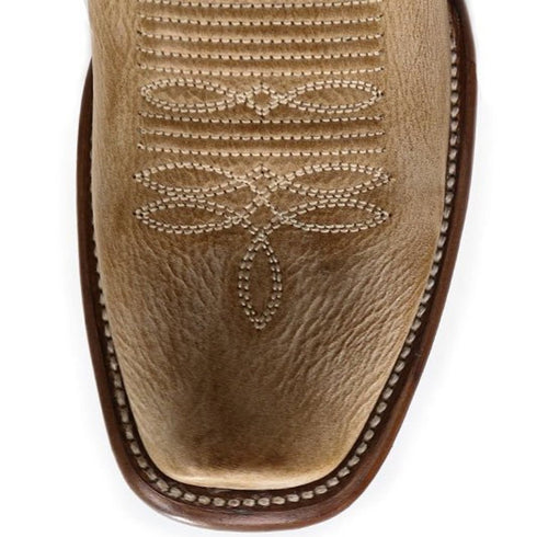 Botas de Cuero Vintage en Horma Dubai para Dama Color Miel LAB-39N3651