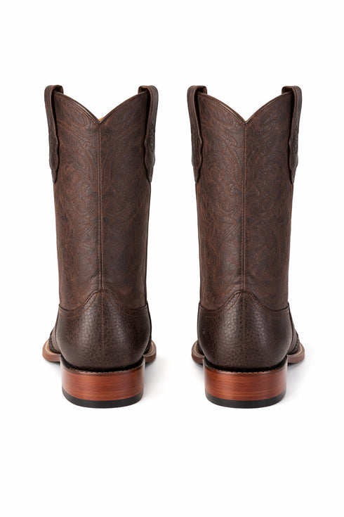 Botas de Piton Original Horma Ranchera Cuadrada Ancha LAB-821N5707