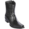 Botin Avestruz Pata con Venado Punta Europea LAB-76BF0505
