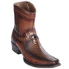 Botin Avestruz Pata con Venado Punta Europea LAB-76BF0516