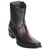 Botin Avestruz Pata con Venado Punta Europea LAB-76BF0518