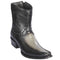 Botin Avestruz Pata con Venado Punta Europea LAB-76BF0538