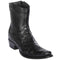 Botin Avestruz Piel Original Punta Europea LAB-76B0305