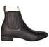 Botines Charros de Piel de Venado Original Color Negro LAB-615105