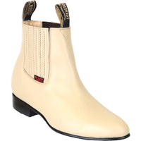 Botines Charros de Piel de Venado Original Color Arena LAB-615111
