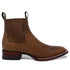 Botines Charros de Cuero Rage Punta Cuadrada Color Nuez LAB-82B9940