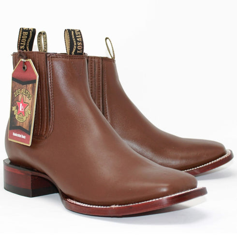 Botines Charros Punta Cuadrada Los Altos Boots LAB-82B8307