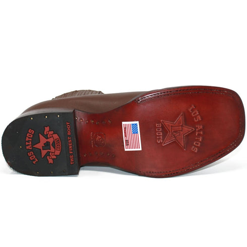 Botines Charros Punta Cuadrada Los Altos Boots LAB-82B8307