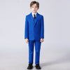 Boys Royal Blue Suits - Kind Childrent Vested Suit