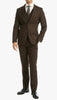 1920's Men's Clothing - Tweed Suit - Herringbone 1920s Mens Suit  - Vintage Cognac  Suit