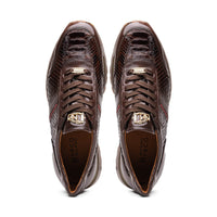 Marco Di Milano Brescia Brown Python & Calfskin Sneakers