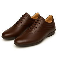 Mens Mezlan Luka Calf & Deerskin Sneaker in Black