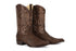 Brown Snakeskin Western Boots