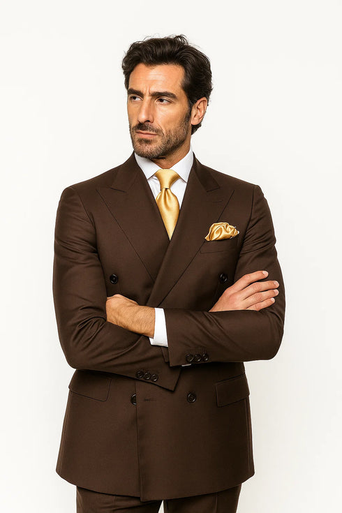  Classic Fit in Brown Color by Rossiman