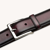 Mezlan Classic Patina Calfskin Belt