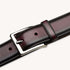 Mezlan Classic Patina Calfskin Belt