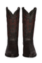 Caiman Tail Boots J-toe Black Cherry