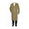 Mens Camel Big And Tall Full Length Wool Overcoat