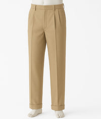 Mens Pleated Pants - Classic Style