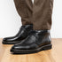 Zelli Campo High Deerskin Chukka Boot Black (48-595-BLK)