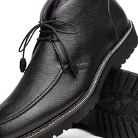 Zelli Campo High Deerskin Chukka Boot Black (48-595-BLK)