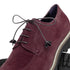 Zelli Campo Sueded Goatskin Blucher Lace-up Shoes in Bordeaux