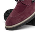 Zelli Campo Sueded Goatskin Blucher Lace-up Shoes in Bordeaux