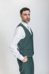 Caravelli Suit - Designer Caravelli Jacket and Pants in Color Solid Augusta Green