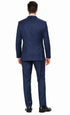 Carlo Lusso French Blue Two-button Suit