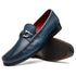 Marco Di Milano Cassarano Navy Men's Calfskin Leather Loafers