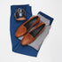 Zelli Cestino Woven Loafers Cognac (15-211-CGN)