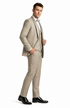 Champagne Modern Shawl Lapel Tuxedo Set – Wedding & Prom